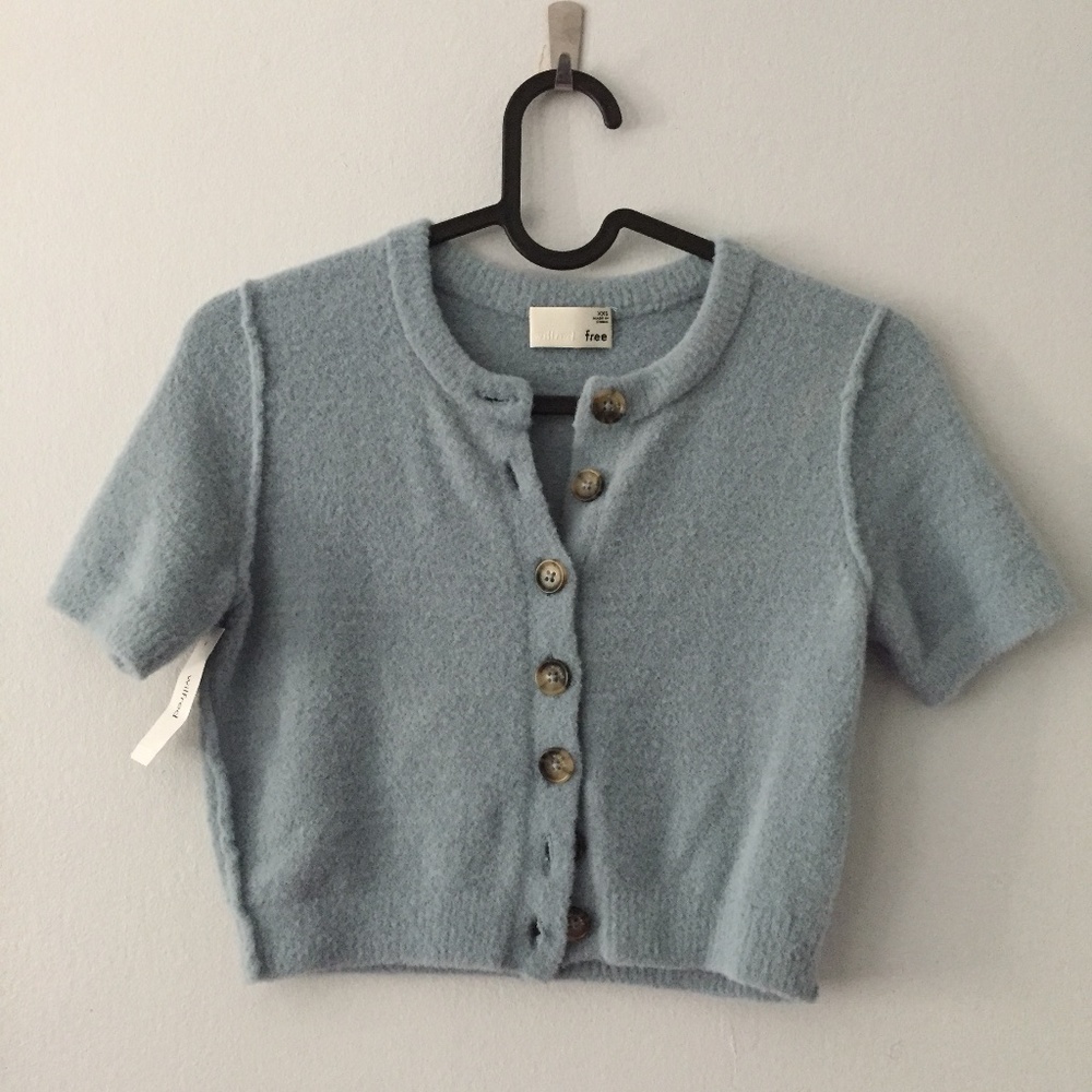 ARITZIA Wilfred Shrunken Cropped Cardigan- BNWT